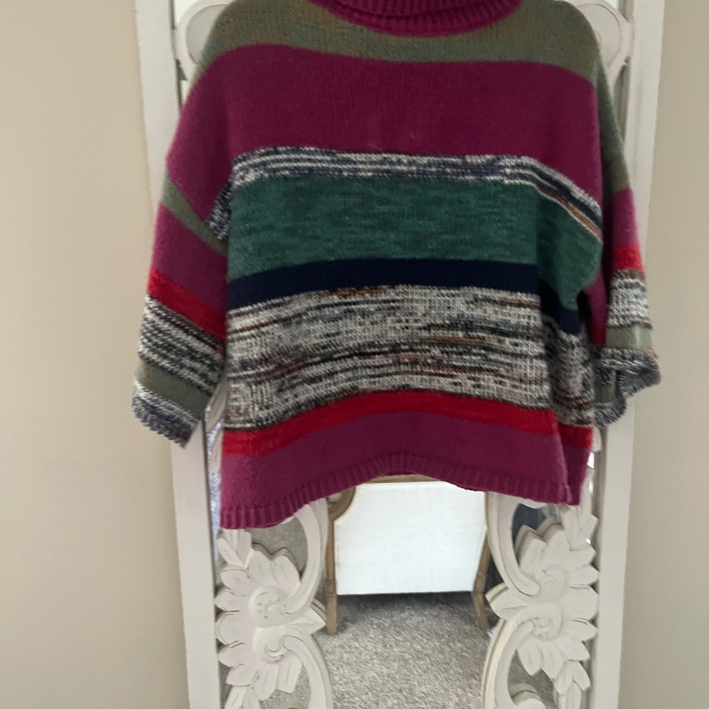 Target Women's Multicolor Turtleneck Sweater